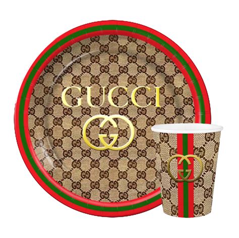 gucci stamping plate|gucci plates and cups.